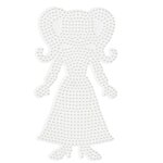 Plaque adolescente pour perles standard (�5 mm)