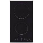 Plaque de cuisson domino vitrocramique candy cdh30 - 2 zones - 2900 w - commandes tactiles - noir
