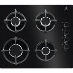 Plaque de cuisson encastrable electrolux kgg6407k gaz 4 zones de cuisson allumage �lectrique dispositif ...