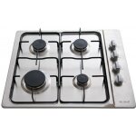 Beldeko - plaque de cuisson 4 zones / inox - 7500w - gaz bouteille