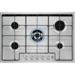 Plaque de cuisson gaz - electrolux - egs7534x - 5 feux triple couronne - 75 cm Plaque de cuisson gaz - electrolux - egs7534x - 5 feux triple couronne - 75 cm