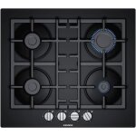 Plaque de cuisson � gaz - en6b6pb90 - 4 br�leurs - noir