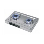 Plaque de cuisson gaz - inox - 2 feux Plaque de cuisson gaz - inox - 2 feux