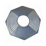 Plaque de cuisson grillade pour bras�ro aknor acier 56cm de diam�tre - jardin dacier rld - ak - pcg
