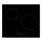 Plaque de cuisson � induction 3500w - taille standard 59x52 cm avec seulement 2 foyers - minuteur - 3500 ...