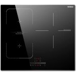Plaque de cuisson induction encastrable - suteo - 3 feux - zone flexible - commande tactile - minuterie ...