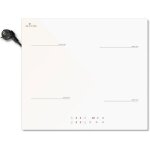 Plaque de cuisson induction encastrable - suteo - 4 feux - blanc - 60 cm - 3500w - commande tactile
