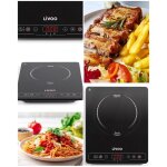 Plaque de cuisson � induction - livoo - 1 foyer - 2000 w - minuterie 180 min - noir