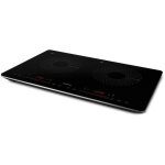 Plaque de cuisson  induction - sencor - scp 4501bk - 3400 w - 2 foyers - ultra fin - noir