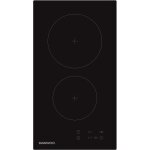 Plaque de cuisson vitrocéramique - daewoo - 2 foyers - 30 cm - bh3vtf19bnm - noir Plaque de cuisson vitrocéramique - daewoo - 2 foyers - 30 cm - bh3vtf19bnm - noir