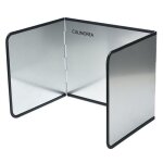 Plaque de d�flecteur dhuile - culinorea - 39x30x20�cm - t�le dacier galvanis� - anti - �claboussures ...