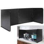Plaque de d�flecteur dhuile - culinorea - 80x40x30 cm - acier au carbone - anti - �claboussures d?huile ...