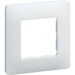 Plaque essensya hager we401 blanche