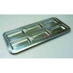 Plaque  financiers en fer blanc