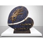 Plaque fun�raire bronze