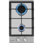 Plaque gaz 2 feux encastrable - klarstein - 30 cm - tables de cuisson acier inox - plaque de cuisson ...