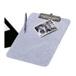 Plaque granite porte note rigide avec pince Plaque granite porte note rigide avec pince