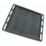 Plaque de grill pour friteuse indesit - leche - frites emaillee gris pyro 9979225 - 45x37cm