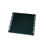 Plaque de grill - indesit - leche - frites emaille noire 403x389mm - conu pour four