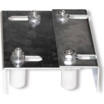 Plaque de guidage r�glable pour portail avl - l. 220 x h. 55 - 7087 - 30