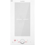 Plaque induction 2 feux encastrable - klarstein - delicatessa slim - 3500 w - vitrocramique - blanc