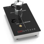 Plaque induction 2 foyers encastrable 3500w avec commande tactilezones doublesminuterie et s�curit� enfant ...