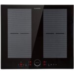 Plaque induction 4 feux encastrable - klarstein - delicatessa 60 - 7000 w - vitrocramique - noir
