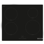 Plaque induction 4 foyers - suteo - pue611bb5e - 60 cm - 4600 w - noir - verre c�ramique - minuterie ...
