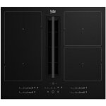 Plaque � induction - beko - hixi64700uf - 4 feux - 7400 watts - commandes sensitives
