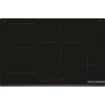 Plaque � induction - bosch - pvs83khc1z - 80 cm - 4 br�leurs - noir