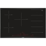 Plaque � induction bosch serie 8 pxv875dc1e - noir - 1400 w - rond