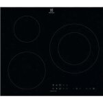 Plaque  induction - electrolux - lit60336c - 3 zones de cuisson - touch control - arrt automatique