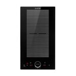 Plaque de cuisson induction encastrable 2 feux klarstein plaque induction 30 cm 3500 w - noir