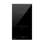 Beldeko - plaque induction encastrable 2 foyers - slider - 3600w avec double booster et minuterie indpendante ...