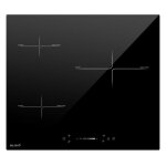 Plaque induction encastrable 3 foyers - puissance 7200w avec booster et commande slider intuitive Plaque induction encastrable 3 foyers - puissance 7200w avec booster et commande slider intuitive