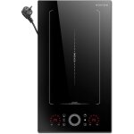 Plaque induction encastrable - suteo - 2 foyers - 3500w - minuterie - verrouillage de s�curit� - 29x52 ...