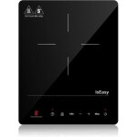 Plaque induction portable - suteo - 2100w - 1 foyer - minuterie 8 heures - s�curit� enfants - 35x28x44 ...