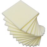 Plaque en mousse poly�ther - lot de 6 - 40x40x3cm - haute r�sistance 25kg / m3