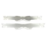 Plaques de parall�lisme pour roues - shipenophy - inox - avec trous de fixation murale - argent� - pour ...