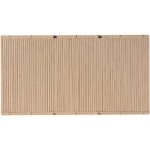 Plaque en plastique - h0 - imitation bois - clture en planches - pour adulte