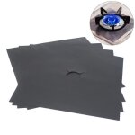 Plaques de protection universelles pour cuisinière à gaz - accessoires de cuisine - 4 pièces - rouge Plaques de protection universelles pour cuisinière à gaz - accessoires de cuisine - 4 pièces - rouge