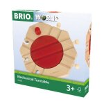 Plaque tournante m�canique brio 33361 pour circuit de train en bois d�s 3 ans