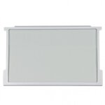 Plaque en verre 465x300x7 mm avec encadrement pour réfrigérateur gorenje - atag 163336 Plaque en verre 465x300x7 mm avec encadrement pour réfrigérateur gorenje - atag 163336