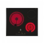 Plaque vitro - c�ramique - balay - 219577 - 3 foyers - noir