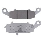 Plaquette de frein nissin pour kawasaki 650 er - 6n 2006 + 2016 av 650 kle versys 2007 + 2014 av - suzuki ...