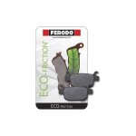Plaquette de frein organique eco - friction route - ferodo