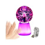 Plasmakugel lampe tactile 7 couleurs �clairage ambiance boule d�corative �lectrique maison / bureau / ...