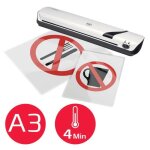 Plastifieuse - gbc - inspire + - a3 - préchauffage 5 min - garantie 1 an Plastifieuse - gbc - inspire + - a3 - préchauffage 5 min - garantie 1 an