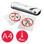 Plastifieuse - gbc - inspire + - préchauffe 5 min - a4 - réglage à froid Plastifieuse - gbc - inspire + - préchauffe 5 min - a4 - réglage à froid