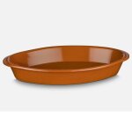 Plat de cuisson ovale terre cuite - 34 * 19 cm